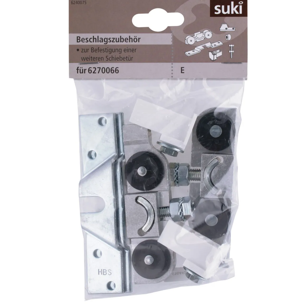 Suki Beschlagszubehör Serie E für Schiebetür-System