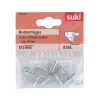 Suki Bodenträger Kunststoff Durchmesser 0,5 x 0,8 cm transparent 8 Stück