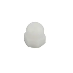 Suki Hutmutter M5 hohe Form 5 mm weiß