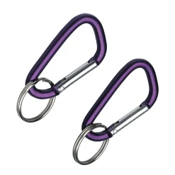 Suki Karabinerhaken mit Ring 2 Stück