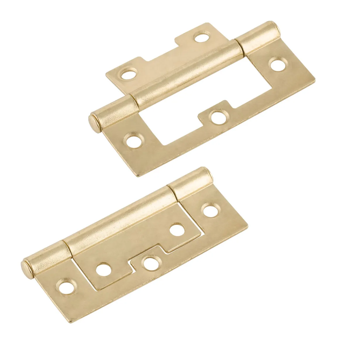 Suki Lamellentürscharnier vermessingt 7,5 cm