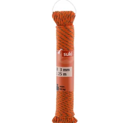 Suki Sportseil PE/PA 25m orange-grün