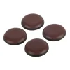 Suki Universalgleiter Easy Glider klebend Durchmesser 3 cm braun 4 Stück