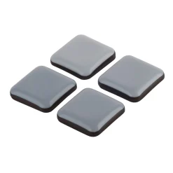 Suki Universalgleiter Easy Glider klebend 2,5 x 2,5 cm grau 8 Stück