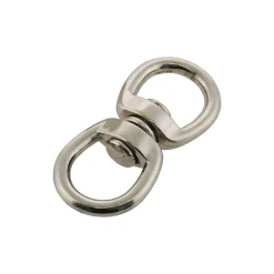 Suki Wirbel oval vernickelt 5 mm