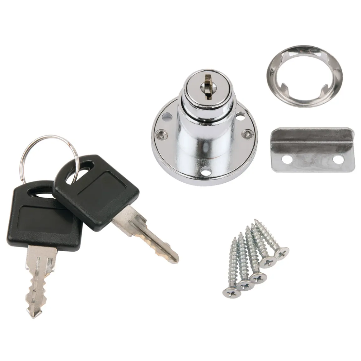 Suki Zylinderklappenschloss verschiedenschließend 18 mm