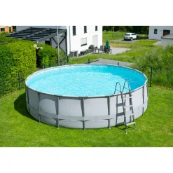 Summer Waves Elite Frame Pool 549x549x132cm Anthrazit