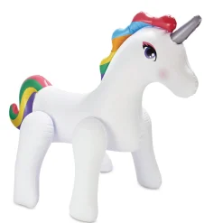 Summer Waves Wasserspielzeug Sprinkler Einhorn 284x127x211cm Weiß