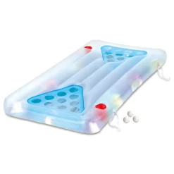 Summer Waves Wasserspielzeug Bierpong Luftmatratze Aqua Glow 160x84x19cm
