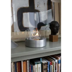 Tenderflame Tischfeuer Cafe Alu Aluminium
