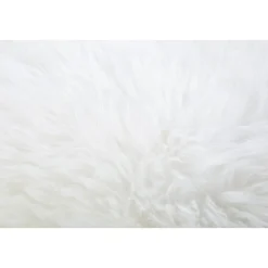 Teppich Schaffell ca 60 x 85 cm Weiß