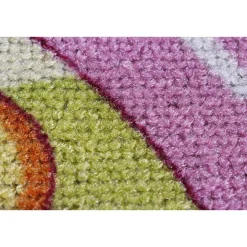 Teppich Sweet Village 140 x 200 cm Mehrfarbig