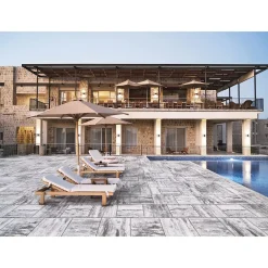 Terrassenplatte Megadrain ca. 50 x 50 x 4 cm grau