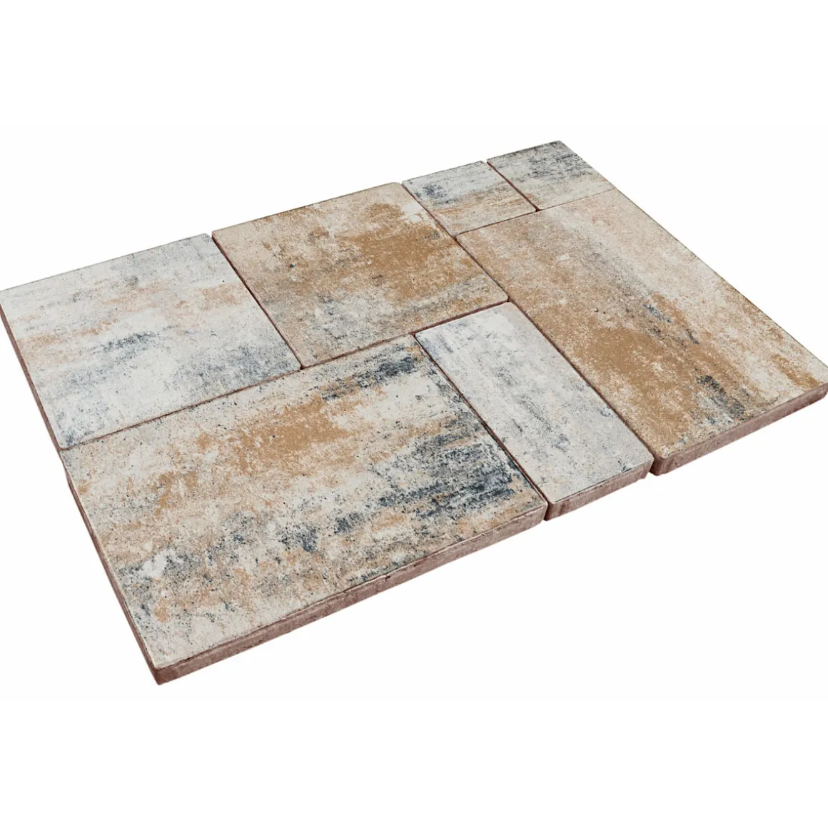 Terrassenplatte No 1 Parasol Multi Muschelkalk