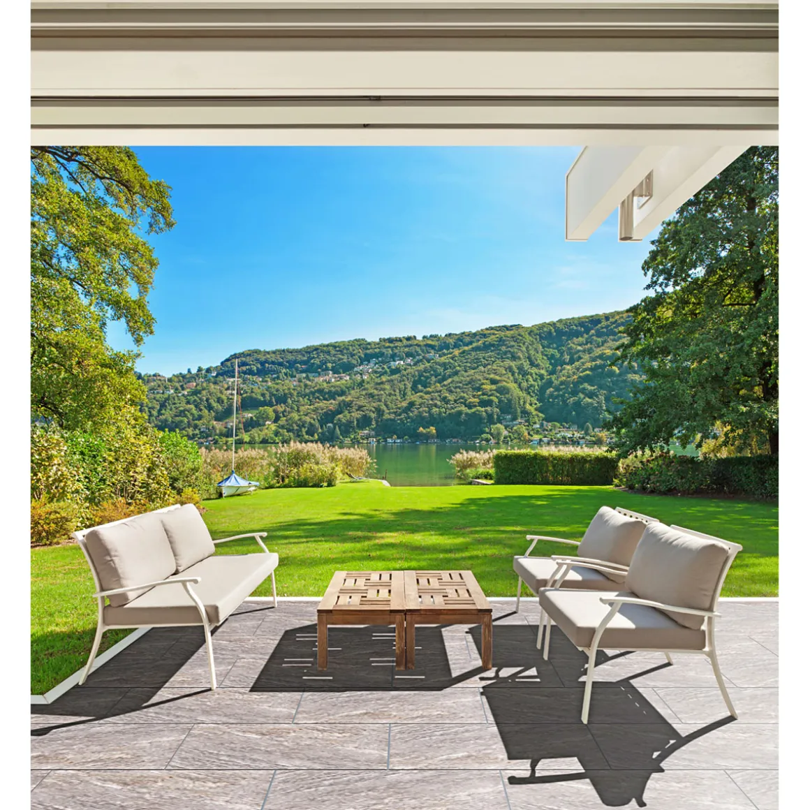 Terrassenplatte No 1 Tile Nevada 60 x 60 x 2 cm