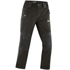 Terrax Workwear Arbeitshose dunkelgrün-limette Größe 54