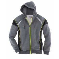 Terrax Workwear Sweatjacke schwarz-limette Größe M