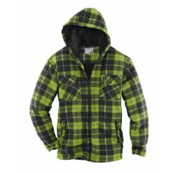 Terrax Workwear Thermohemd schwarz-limette Größe XL