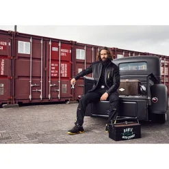 Terrax Workwear Arbeitshose schwarz gelb Gr. 54