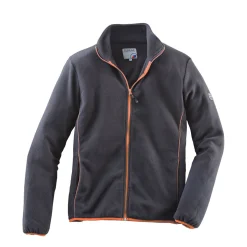 Terrax Workwear Fleecejacke schwarz-orange Größe 3XL
