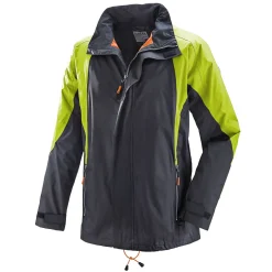 Terrax Workwear Fleecejacke schwarz-limette Größe M