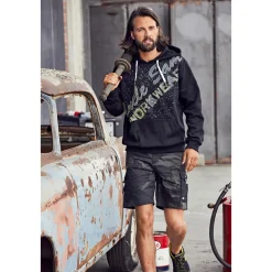 Terrax Workwear Terrax Sweathoody Herren anthrazit/ schwarz Gr. 2XL