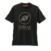 Terrax Workwear T-Shirt schwarz-royal Größe XL