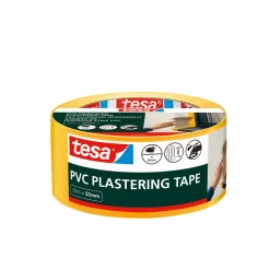 Tesa Putzband PVC gelb 33m x 50mm