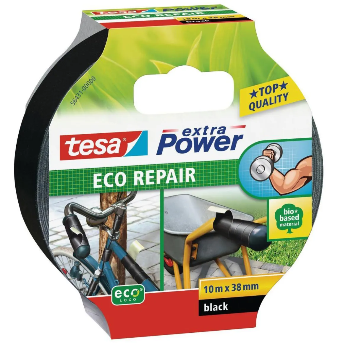 Tesa Extra Power Universal Eco 10mx38 mm schwarz
