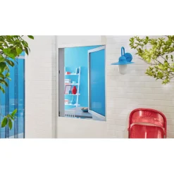 Tesa Fliegengitter Comfort 100 x 100 cm anthrazit für Fenster inkl Klettband