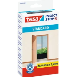 Tesa Fliegengitter Standard für die Tür anthrazit 2 x 2,0 x 0,65m