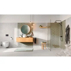 Tesa Handtuchhalter Moon mattschwarz