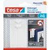 Tesa Klebenagel für Tapete und Putz 2 Stück Traglast 2 x 2 kg
