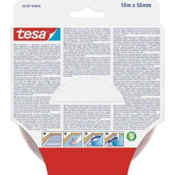 Tesa Klett-Verlegeband 10 m x 50 mm