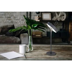 TL Ella Metall/KS grauLxBxH 12,5x12,5x35cm dimmbar