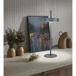 TL Ella Metall/KS grauLxBxH 12,5x12,5x35cm dimmbar