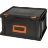 Tood Systemkoffer Newbox PC 20 stapelbar 40 x 30 x 23,3 cm schwarz-orange