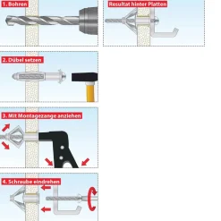 TOX Hohlraumdübel Acrobat M6/65