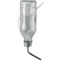 Trinkflasche für Kaninchen 500 ml Glas