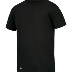 Triuso Rundhals T-Shirt schwarz Größe M