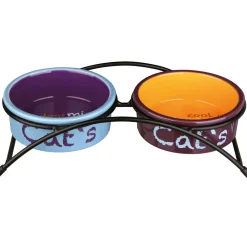 Trixie Cat Napf Set EatonFeet Keramik 2 x 0,3l/12 cm