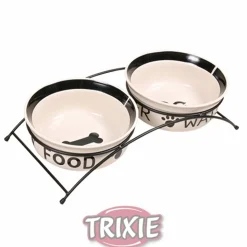 Trixie Dog Eat on Feet Napf-Set 2×0,6l ø15 cm