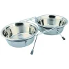 Trixie Eat on Feet Napf-Set Klapperschutz 2 x 1,5l