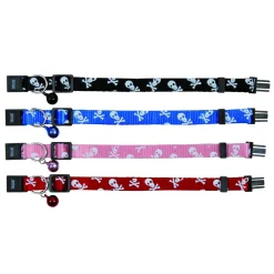Trixie Halsband Kätzchen Motiv Piraten Nylon