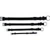 Trixie Premium Halsband schwarz M-L 35-55 cm