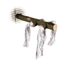 Trixie Sitzstange Natural Living mit Tau 25 cm