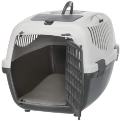 Trixie Be Eco Transportbox Capri 2 Größe XS-S 37 x 34 x 55 cm anthrazit/grau-grün