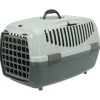 Trixie Be Eco Transportbox Capri 1 Größe XS 32 x 31 x 48 cm anthrazit/grau-grün