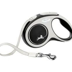 Trixie flexi New COMFORT Gurt schwarz Größe S 5 m