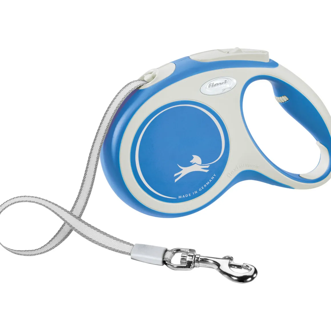 Trixie flexi New COMFORT Gurt Größe M 5 m blau